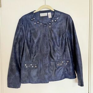 Blue Suede Blazer
